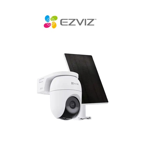 [CS-CB8C/SP-R100] CB8C 2K +PANEL  PANTILT EXTERIOR 4MP A BATERIA  EZVIZ  L 4MM + PANEL SOLAR