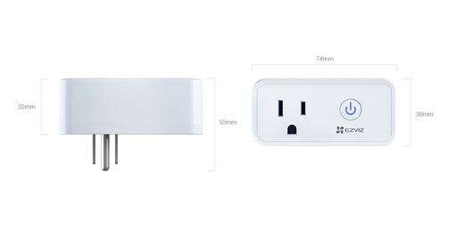 [CS-T30-10B-US] TOMACORRIENTE INTELIGENTE WIFI EZVIZ