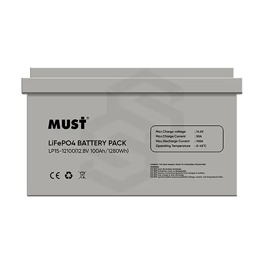 [PS-M-LP15-12100] BATERÍA DE LITIO LIFEPO4 1,28KW 12.8V - 100A
