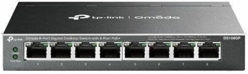 [TP-DS108GP] SWITCH 8 PUERTOS POE+ GIGABIT NO-ADMINISTRABLE
