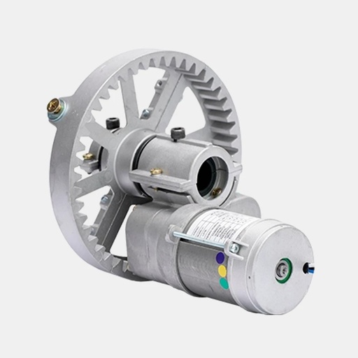 [PPA-E09331001] MOTOR PARA PUERTA ENROLLABLE 7V C/ MICRO, CREMALLERA DE ALUMINIO Y KIT ELECTRONICO
