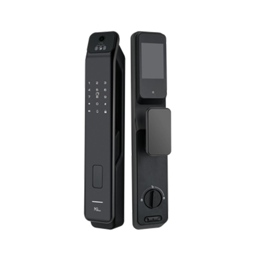 [ZK-C-SL01-Z350VPN] CERRADURA PARA PUERTA PRINCIPAL FACIAL, C/HUELLA, TARJETA Y PIN