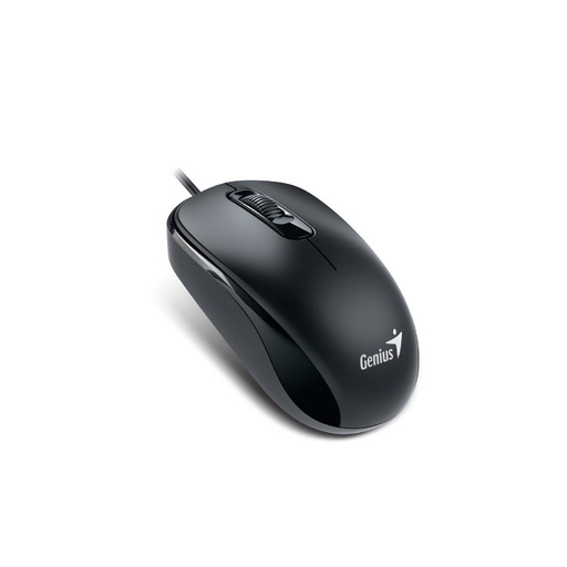 [31010116100] MOUSE USB GENIUS DX-110 NEGRO/3 BOTONES/1000DPI/WINDOWS Y MAC