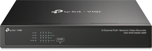 [NVRTPLVGNVR1008] Network Video Recorder TP-Link Vigi 8ch PoE Plus 4K HDMI