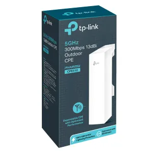 CPE TP-LINK DE EXTERIOR 2.4 GZ 300 MBPS 12 DBI 13 KM CPE220