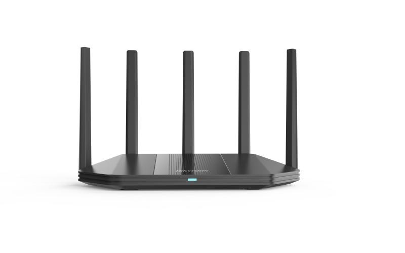 ROUTER WIFI 6 DOBLE BANDA AX 1800M, MESH, GIGABITE 5 ANTENAS