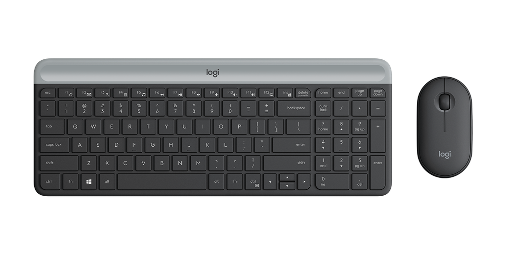 [920-009266] COMBO LOGITECH/TECLADO Y MOUSE MK470/SLIM WIRELESS/NUM-PAD/1000 DPI