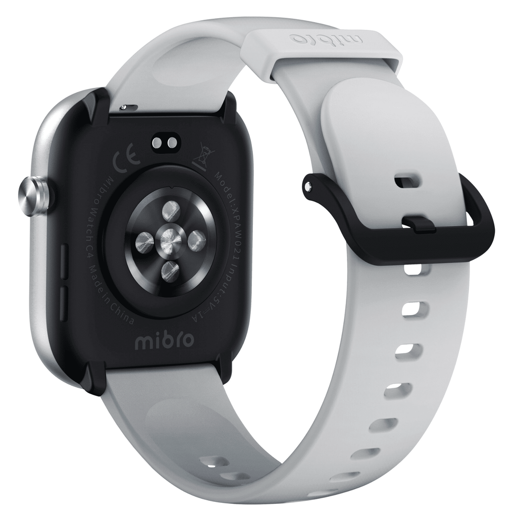 SMARTWATCH MIBRO/C4 PLATA BT 5.3 LLAMADAS 2.01 TFT 2ATM 100 MODOS ANDROID Y IOS