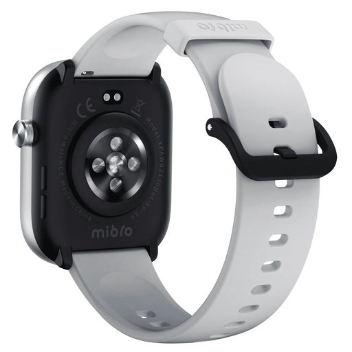 [XPAW021PLATA] SMARTWATCH MIBRO/C4 PLATA BT 5.3 LLAMADAS 2.01 TFT 2ATM 100 MODOS ANDROID Y IOS