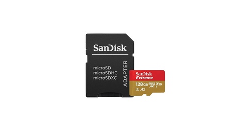 [MEMSNDXAA128GN6] MEMORY SandDisk 128GB Extreme microSDXC UHS-I with Adapter