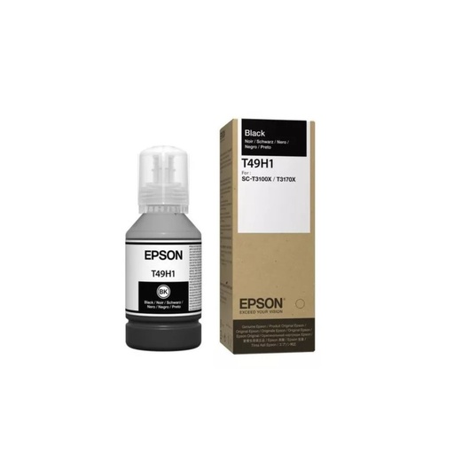 [T49H100] BOTELLA EPSON T49H1 NEGRO SURECOLOR T3170X 140ML C13T49H100