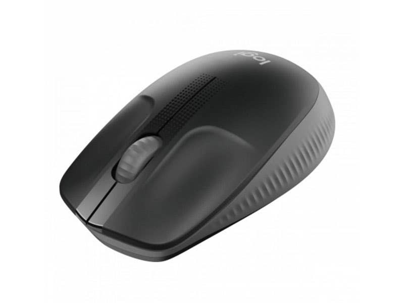 MOUSE LOGITECH M190 WIRELESS USB FULL SIZE CURVE DESING CHARCOAL