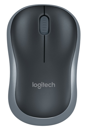 [MOULOG910002225] MOUSE LOGITECH M185 NEGRO-PLATEADO WIRELESS USB PLUG AND PLAY