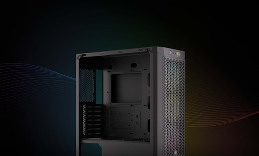 [CASCORCC9011272] CASE CORSAIR ATX 480T RGB AIRFLOW TEMPERED GLAS 1TYPE-A 2USB3.2 3VENT.-RGB BLACK