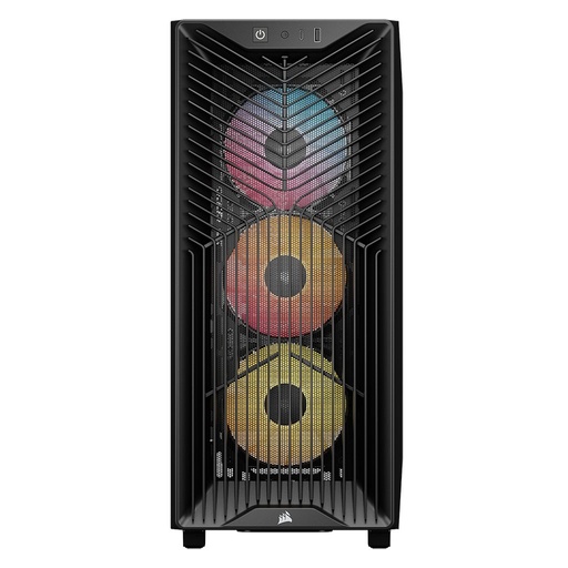 [CASCORCC9011344] CASE CORSAIR ATX 3200D RS ARGB TEMPERED GLAS MID-TOWER USB3.2 USB2.0 SUP-9VENT. BLACK