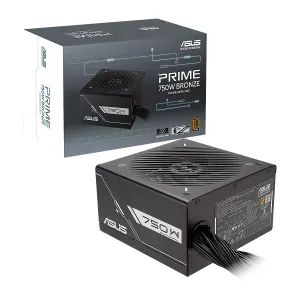 Fuente de Poder Asus PRIME-750W BLACK ATX12V 80Plus Bronze