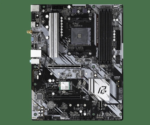 [MBOASRB550PG4AC] MBO ASROCK B550 PHANTOM GAMING 4AC AMD AM4 HDMI 4XDDR4 DIMM 8USB 4SATA3 PCIE2X16-2X1 M.2 ATX