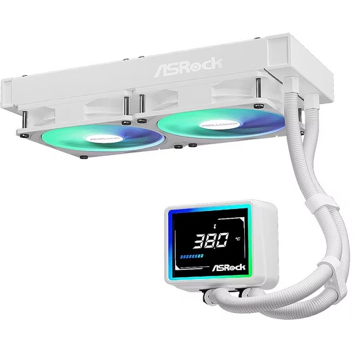 [VENASRACLA24WAA] COOLER ASROCK Challenger 240 Digital ARGB White