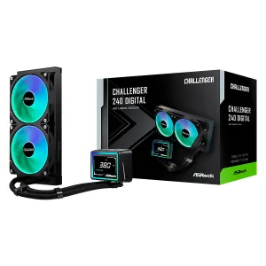 COOLER ASROCK Challenger 240 Digital ARGB black