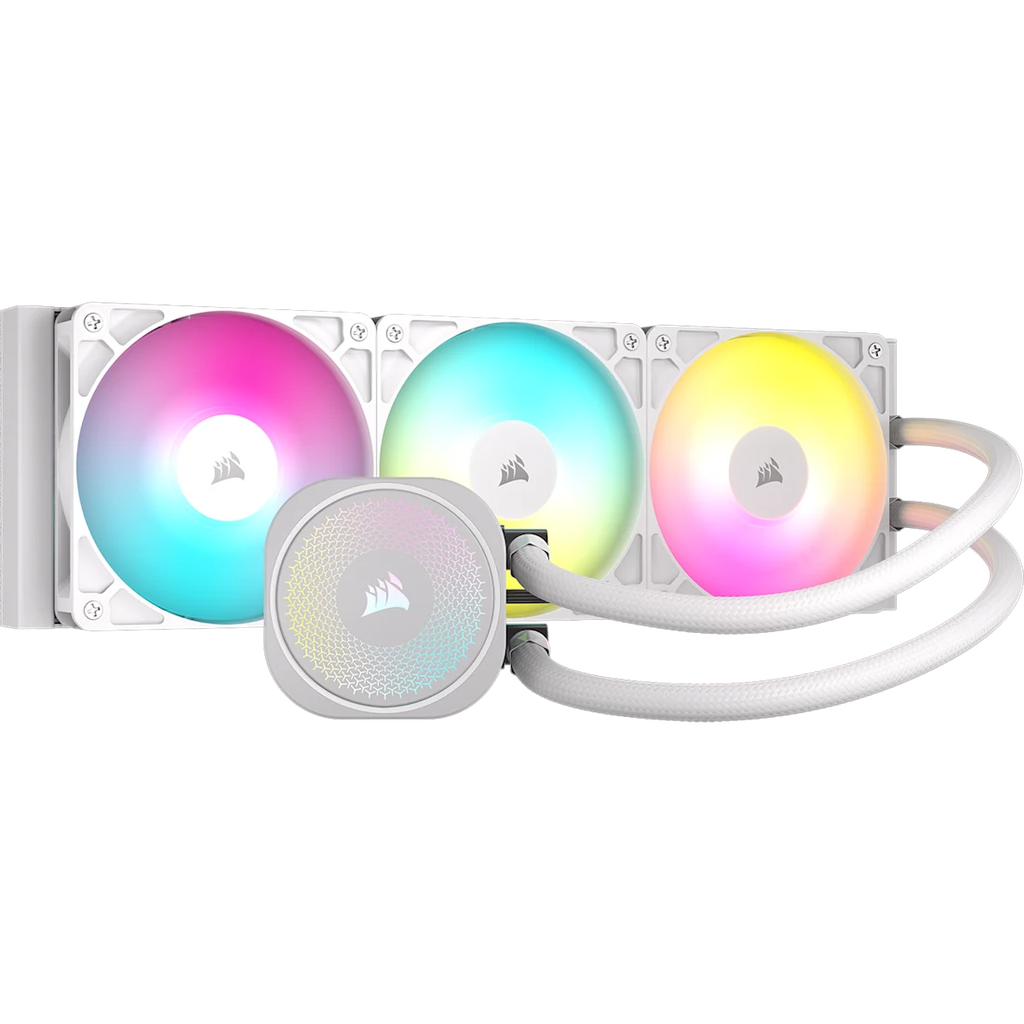 COOLER CORSAIR NAUTILUS 360mm RS ARGB for Intel 1851 Intel 1700 AMD-AM5 AMD-AM4 Blanco