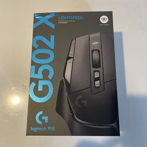 [MOULOG910006178] MOUSE LOGITECH GAMING G502 X NEGRO WIRELESS LIGHTSPEED SENSOR HEROE 25K REC.