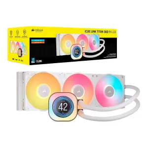 [VENCORCW9061026] COOLER CORSAIR ICUE LINK TITAN 360 RX LCD Liquid CPU for Intel 1851 AMD-AM5