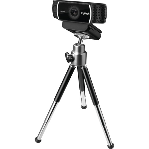 [CAMLOG960001087] WEBCAM LOGITECH C922 STREAM-RECORD 1920X1080-30FPS-CAMPO VISUAL 78-TRIPODE