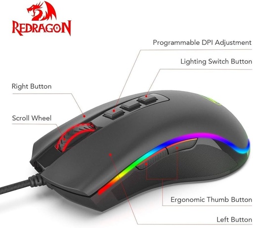 [MOUXXXM811] MOUSE OPTICO 800DPI USB HIGH PRECISION NEGRO