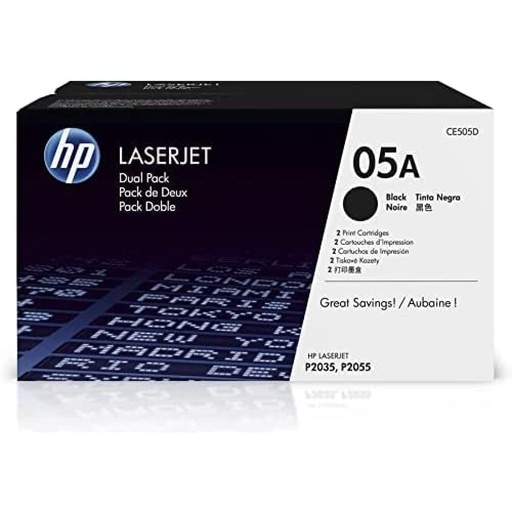 [S-CE505A] HP  - Cartucho de Tóner LaserJer 05A Negro