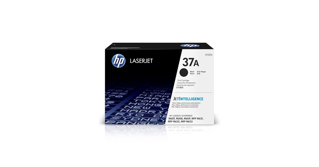 HP 37A BLACK LASERJET TONER CARTRIDGE