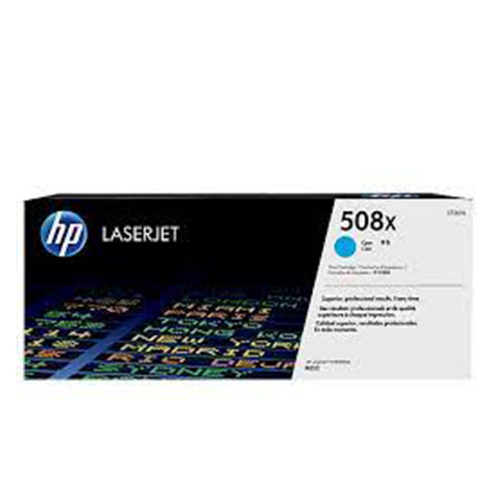 HP 508A CYAN ORIGINAL LASERJET TONER CARTRIDGE