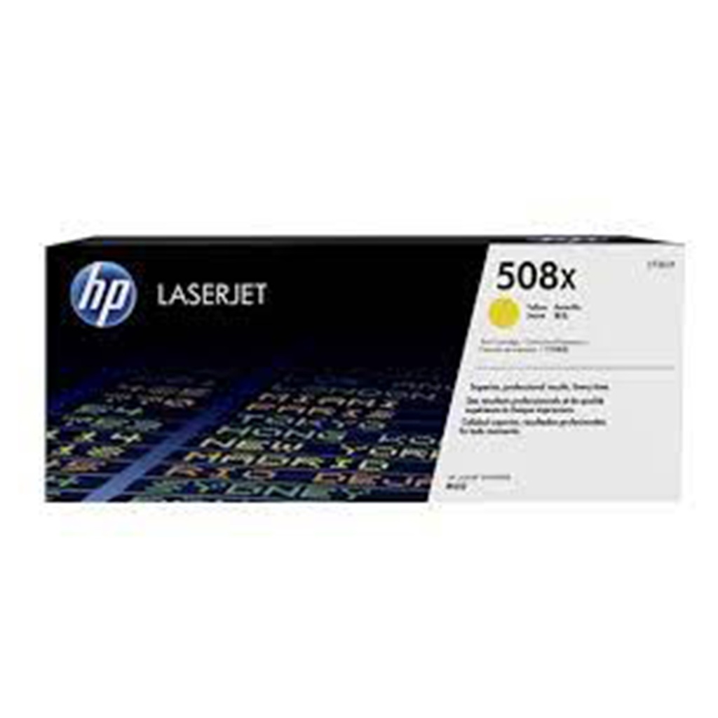 HP 508A YELLOW ORIGINAL LASERJET TONER CARTRIDGE