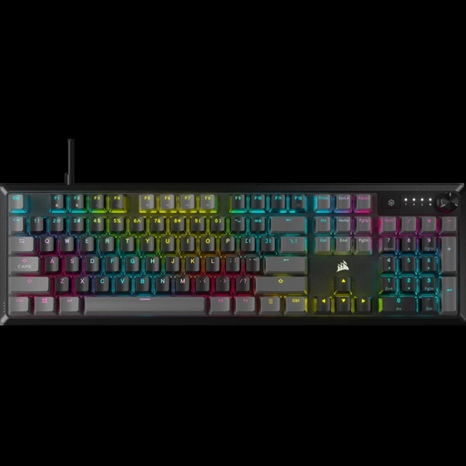 [KEYCORCH9109B1E] KEYBOARD CORSAIR K70 CORE RGB Wired Gaming Mechanical Grey