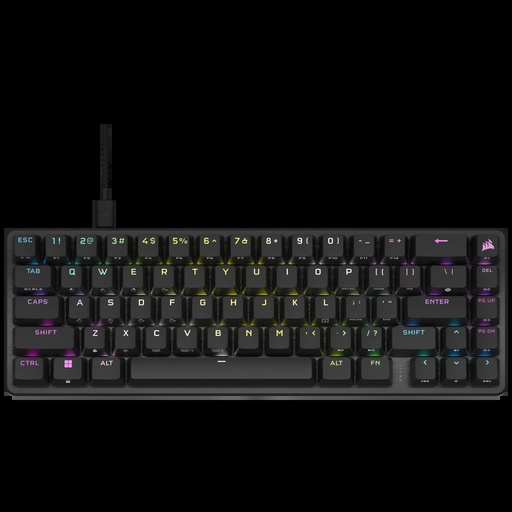 [KEYCORCH91A401A] TECLADO CORSAIR K65 PRO MINI RGB MECANICO GAMING WIRED USB3.0 BLACK