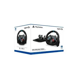 VOLANTE DRIVING LOGITECH G29 NEGRO PS3-PS4-PC SIMULACION INMERSIVA-PEDALES AJUSTABLES