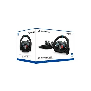 [VOLLOG941000111] VOLANTE DRIVING LOGITECH G29 NEGRO PS3-PS4-PC SIMULACION INMERSIVA-PEDALES AJUSTABLES