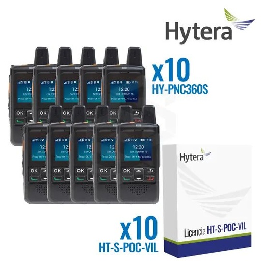 [COMBO-HY5] 10 HY-PNC360S + 10 HT-S-POC-VIL