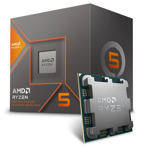 [100-100001237BOX] PROCESADOR/AMD RYZEN 5 8600G AM5 4.3GHZ AI 8 NUCLEOS 100-100001237BOX