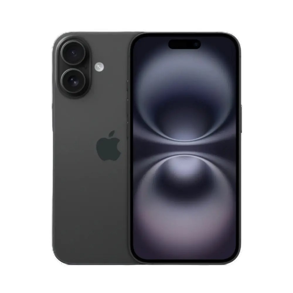 [A3287] CELULAR APPLE/IPHONE 16 128GB ALM TRASERA 48MP FRONTAL 12MP 6.1 PULG 1ESIM 1SIM BLACK
