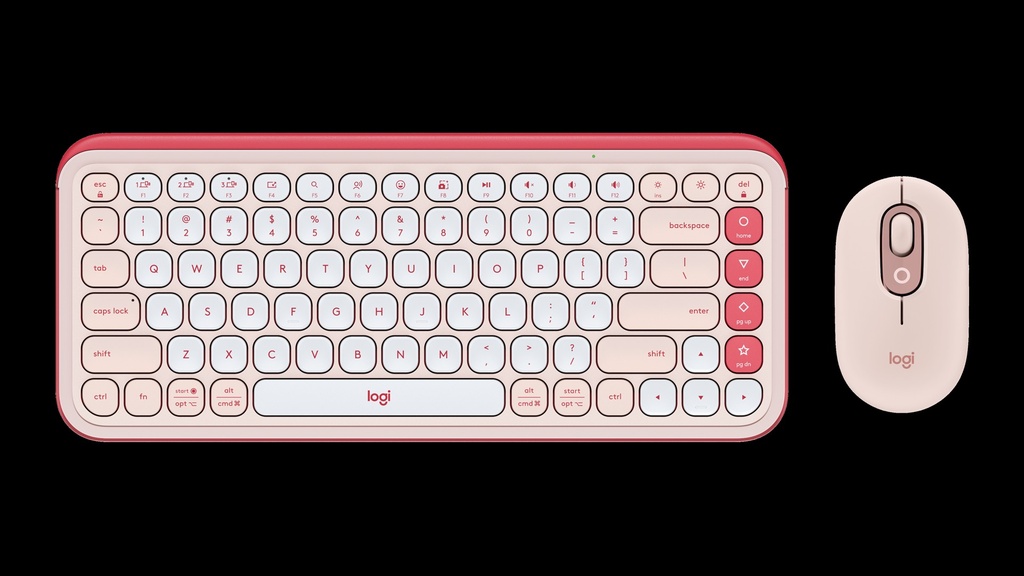 COMBO LOGITECH/TECLADO Y MOUSE POP ICON/WIRELESS/EASY-SWITCH/HASTA 3 DISPOSITIVOS