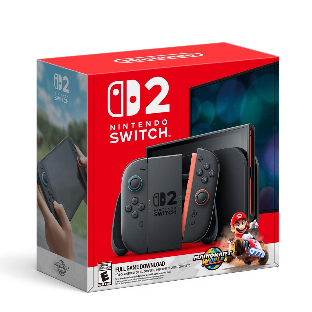 [045496885595] CONSOLA/DE/JUEGO/NINTENDO SWITCH 2 MARIO KART WORLD BUNDLE DIGITAL