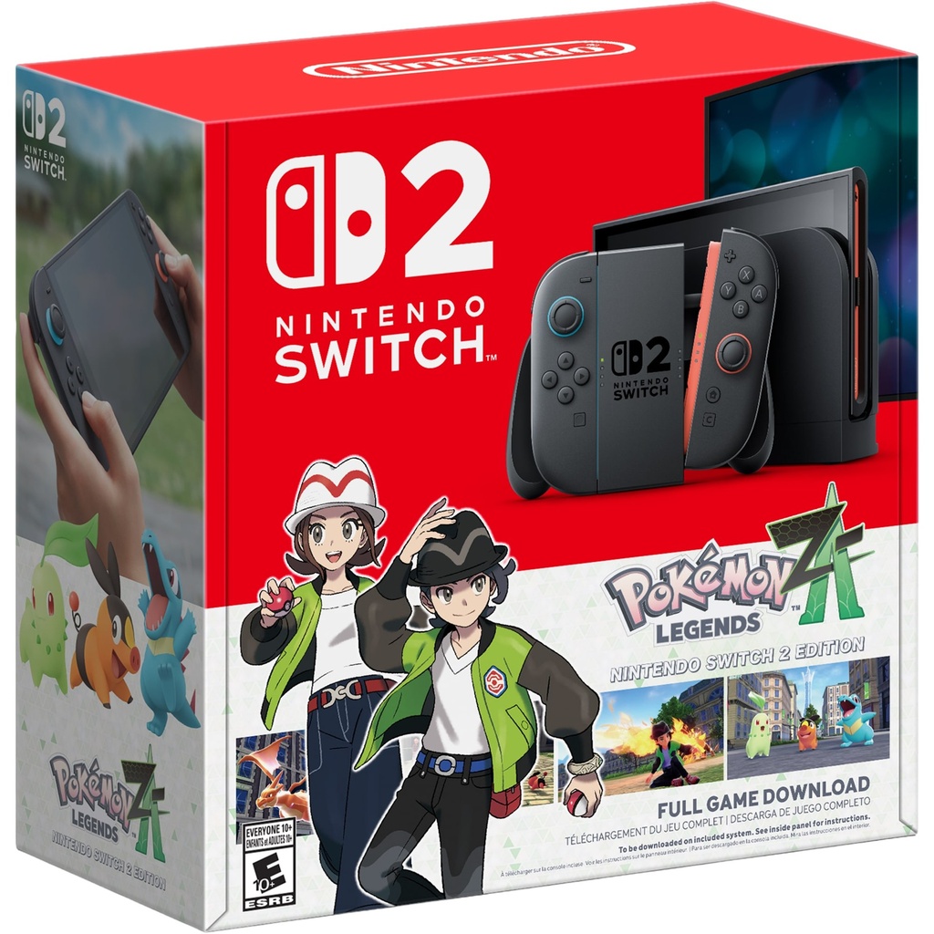 [045496885533] CONSOLA/DE/JUEGO/NINTENDO SWITCH 2 POKEMON LEGENDS ZA BUNDLE EDITION CONSOLE US VERSION