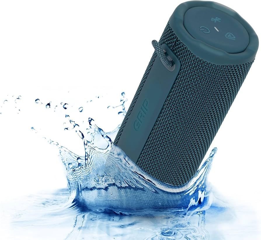 [GRID-BLUE] PARLANTE JBL GRIP IP68 16W BLUETOOTH CON PANEL TRASEO PARA LUZ AMBIENTAL – BLUE