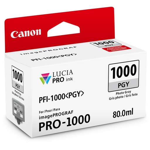 [0553C003AB] TINTA PFI-1000 FOTO GRIS 80ML IMAGEPROGRAF PRO-1000