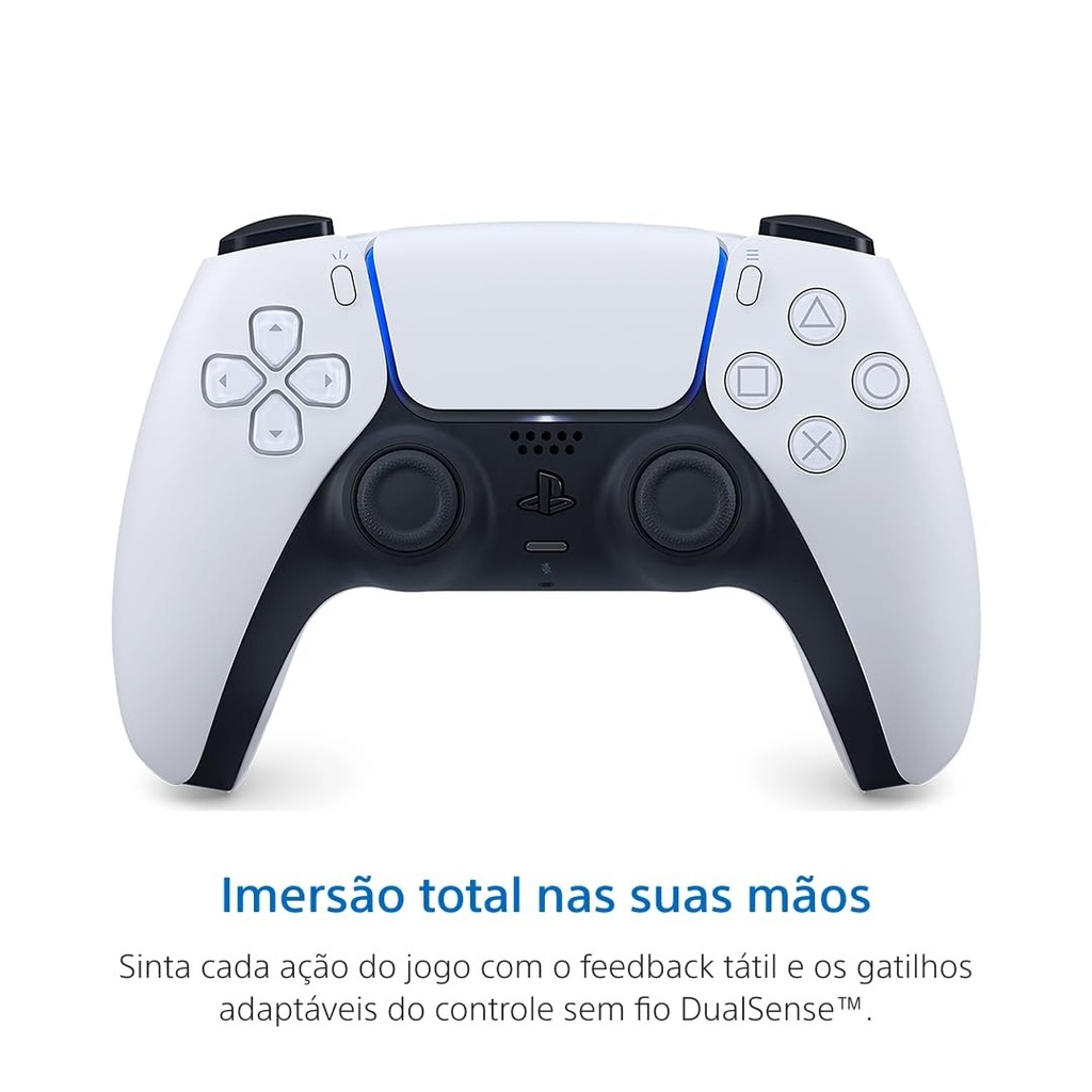 [711719574293] CONTROL/INALAMBRICO/SONY PS5 DUALSENSE WHITE AMER