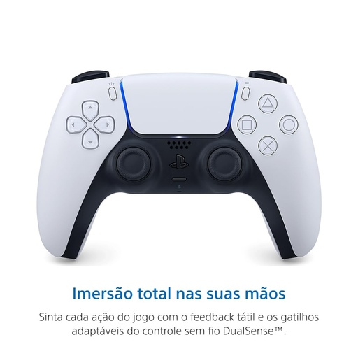 [711719574293] CONTROL/INALAMBRICO/SONY PS5 DUALSENSE WHITE AMER