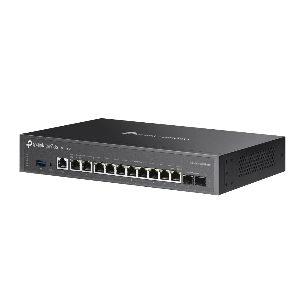 ROUTER/TPLINK ER7412-M2 VPN OMADA MULTIGIGABIT/ 2 PUERTOS 2.5 G/ 10 PUERTOS GIGABIT