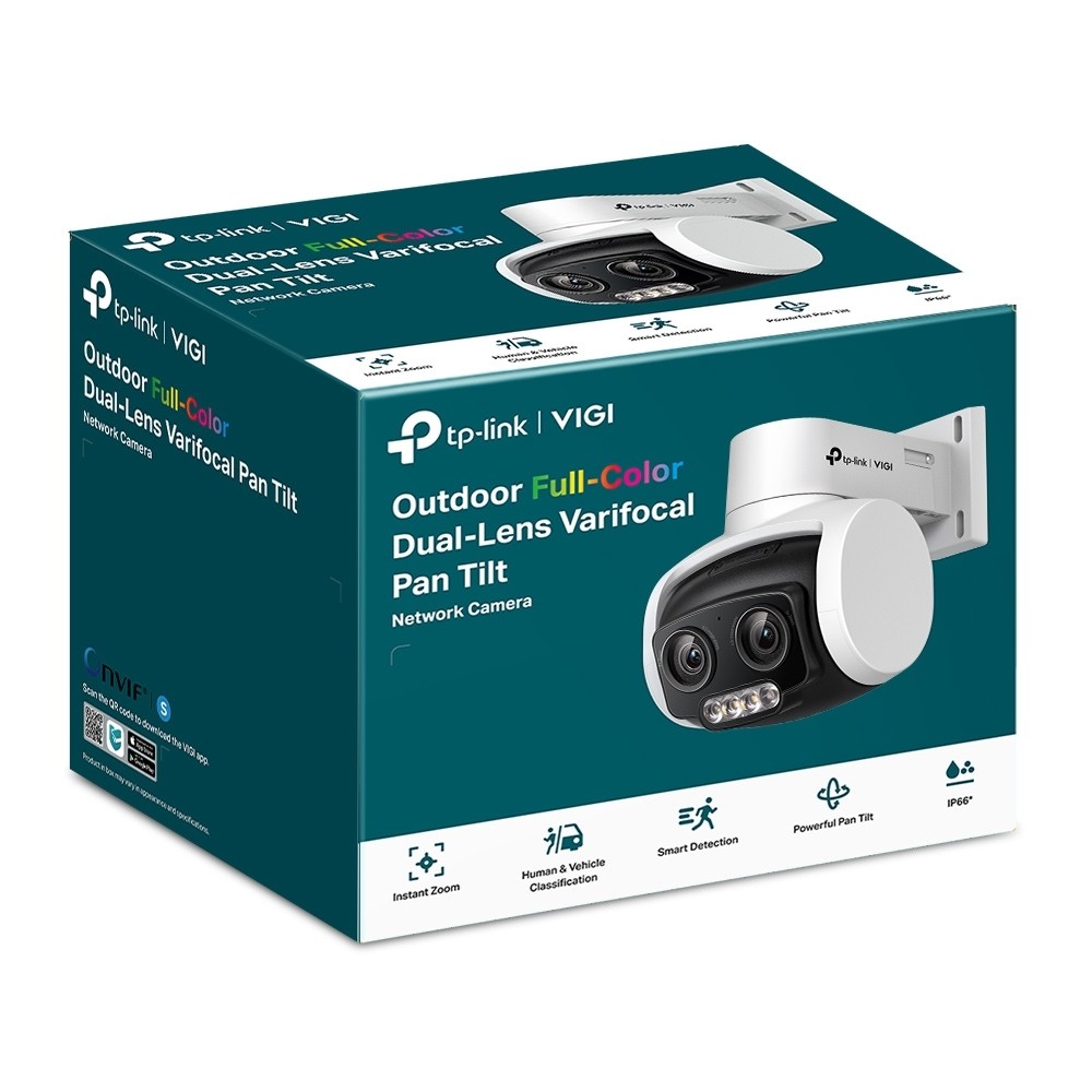 CAMARA TPLINK/VIGI C540V/EXTERIOR/FULL COLOR/4 MP/MICROSD/EVENTOS INTELIGENTES/POE/AUDIO BI/ONVIF
