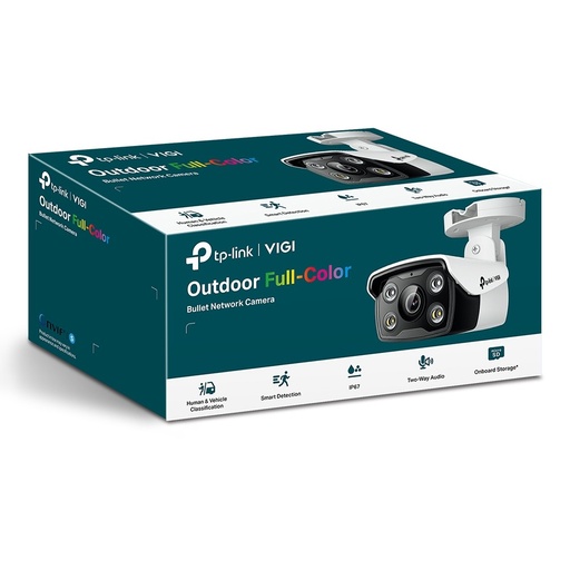 [VIGIC340-2.8MM] CAMARA TPLINK/VIGI C340 2.8MM/FULL COLOR/4 MP/POE/TIPO BALA/MICROSD/ EVENTOS/NO WIFI/EXTERIOR