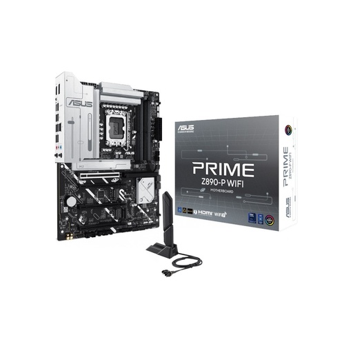 [PRIMEZ890-PWIFI] MAINBOARD/ASUS PRIME Z890-P WIFI LGA1851 ATX DDR5 WIFI7 4XM.2 PCIE 5.0 BIOS FLASHBACK